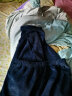 七匹狼睡衣男家居服男士长袖法兰绒家居套装冬季加绒加厚套装舒适保暖 藏青色 XXL(180/105 推荐体重150-170斤) 晒单实拍图
