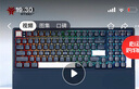 黑峡谷（Hyeku）E4Pro99键无线机械键盘有线蓝牙三模客制化机械键盘热插拔gasket结构PBT键帽午夜蓝黑莓冰淇淋轴 实拍图