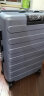 90分行李箱28英寸商务拉杆箱旅行箱大容量密码箱托运箱子莱茵河蓝色 实拍图
