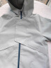 EBAER儿童冲锋外套男女童2024秋装户外三合一户外登山服 青石绿 130  实拍图