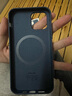 宝茹苹果17皮革手机壳iPhone12Pro保护套magsafe磁吸质全包带动画15/15promax/16/16pro/16promax硬壳 靛海蓝 iPhone 12/12Pro（通用） 实拍图