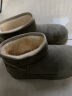 GIOIO加绒雪地靴女外穿厚底2023年冬季新款皮毛一体短筒靴加厚防滑棉鞋 杏色 38 实拍图