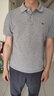 七匹狼短袖T恤男士夏季3A抗菌凉感商务休闲POLO打衫通勤上衣服饰男装 实拍图