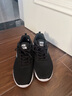 安踏（ANTA）男鞋2025冬季新款运动鞋轻便减震软底防滑防水跑步鞋 【防臭脚网面透气】黑/白-2 42.5 实拍图