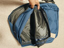 JANSPORT杰斯伯双肩包男旅行轻便背包书包女高中笔记本大学生包电脑包 47JK003 深蓝色-隔层+侧袋 实拍图