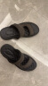 卡帝乐鳄鱼（CARTELO）皮凉鞋男夏季2024透气沙滩鞋男外穿两用男士洞洞凉拖鞋 棕色 42 晒单实拍图