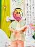 罗蒙男童汉服新中式国风中秋儿童唐装毕业演出服 浅绿色套装 100 实拍图