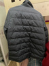 海澜之家（HLA）羽绒服男款轻商务时尚翻领外套男冬季 蓝灰54 L 175/92A 推荐137~150斤 实拍图