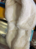 撞青春保暖小围巾女士秋冬季仿皮草兔毛时尚可爱交叉围脖双面假毛衣领子 卡其色 85*15cm 实拍图