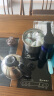 友家铺子（Biooner）全自动上水电热水壶烧水壶煮泡茶一体茶台烧水器茶具套装家用办公茶桌嵌入式 黑色-不锈钢消毒款（37x20cm） 晒单实拍图