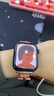 MSSM适用苹果手表真皮表带女款apple watch小蛮腰表带iwatchS11/ultra3/S10/9/SE3【浅棕】44/45/46/49 实拍图