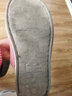 华美健步日系风柔软极简情侣棉拖鞋秋冬季家居室内保暖软底棉鞋女HM001西瓜红40-41码 实拍图