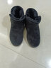 回力雪地靴女冬加绒加厚2025新款棉鞋女外穿雪地棉女冬季抗寒面包鞋女 黑色【搭扣款 加绒加厚】 35 实拍图