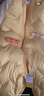 巴拉巴拉【官方正品】婴儿羽绒服冬季宝宝连体衣男女童冬季哈衣爬服2024新 蛾黄31004 90 cm 实拍图
