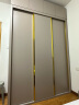 汇尚丰 ENF级衣柜实木推拉门定制一门到顶家用卧室柜子欧松板60cm深大衣 1.7米三门 2.7米高（2.3+0.4） 晒单实拍图
