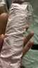 天堂 防紫外线晴雨伞三折黑胶防晒太阳伞遮阳伞57*8骨 天鹅粉色 实拍图
