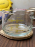 Glasslock进口钢化玻璃杯儿童牛奶早餐杯耐热可微波炉带刻度杯子 带盖量杯 实拍图
