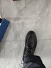 回力皮鞋男秋冬季正装商务男士休闲英伦风结婚新郎西装黑色面试鞋子男 黑色 39 实拍图