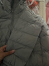 巴拉巴拉童装儿童羽绒服两件套男童女童宝宝冬装连帽外套 灰白色调00421 100 充绒量31g 实拍图