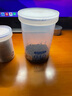 ASVEL阿司倍鹭家用塑料密封罐防潮奶粉罐 零食辅食罐调料罐奶粉盒便携 4058蓝色 1450mL 单件装 （约800g） 实拍图