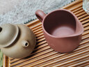 万壶园 紫砂公道杯茶海功夫茶具可搭配过滤茶漏大容量带把手茶道茶具配件宜兴原矿紫砂非陶瓷分茶器公杯 山水公道杯 270毫升 实拍图