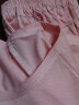 途尊（kingtrip）夏季睡衣女棉短袖七分裤夏天女士大码套装薄款棉家居服两件套 粉格七分裤 女--XL码(115~125斤) 晒单实拍图