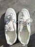 古梵莎休闲小白鞋子女韩版网红百搭学生低帮运动跑步鞋厚底板鞋老爹鞋潮 白兰 37 实拍图