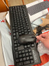 双飞燕（A4TECH）WKM-1000 键鼠套装有线 办公台式电脑笔记本外接键盘鼠标套装有线 黑色 实拍图
