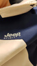 JEEP SPIRIT吉普 夹克男棉衣情侣秋冬三合一加厚两件套防风防水保暖棉服外套 552/女款白色 M 实拍图