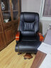 纽麦 老板椅 真皮电脑椅 按摩可躺皮质办公座椅子家用书房 总裁大班椅 10轮【黑色头层牛皮】 实拍图