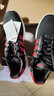 阿迪达斯（adidas）男鞋跑步鞋运动鞋轻便减震防滑休闲鞋 一号黑/浅猩红/白 43 实拍图