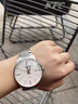 新款原装瑞士认证手表男士机械表超薄防水霸气新款十大品牌男表 7760本色白面 实拍图