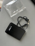 科硕（KESU）1TB 移动硬盘 大容量 520Mb/s 安全加密USB3.0 笔记本电脑手机连接  2.5英寸 外接家庭存储办公 实拍图