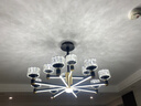 珺蒂北欧现代简约客厅吊灯全屋灯具套餐轻奢大气餐厅卧室灯网红灯饰 灯臂发光12头-无极调光 实拍图