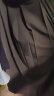 伊芙丽（eifini）2024春装新款高腰设计感不规则拼接灰色条纹百褶半身裙 夹花灰 XL 125-140斤 晒单实拍图