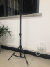 京东京造 手机三脚架 落地式手机支架自拍杆立式三角架直播摄影网课平板懒人可折叠 1.76米 实拍图