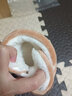 B.Duck小黄鸭童鞋儿童棉鞋冬季男女童家居棉靴保暖舒适短靴5902棕色22 实拍图