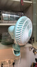 中联中联夹扇台式小型电风扇办公室壁挂风扇学生宿舍床上音轻摇头风扇// 180升级底盘款风扇 实拍图