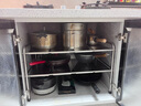 格拉菲亚不锈钢下水槽架厨房置物架锅架伸缩储物架可调节收纳架橱柜分层 39侧宽-双层-配8钢板 实拍图