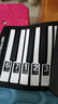 前谷手卷钢琴88键新手入门便携折叠电子钢琴练习小乐器 88键经典款-套餐B黑色 实拍图