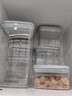 安扣（ANKOU） 密封罐食品级储物罐杂粮收纳盒防潮保鲜储物密封盒8件套正方形 实拍图
