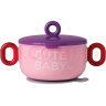日康（rikang）儿童餐具辅食碗 宝宝餐具保温碗 不锈钢婴儿碗 RK-C1006粉色 实拍图