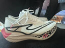 鸿星尔克芷境2代马拉松跑步鞋全掌碳板PB竞速跑鞋专业减震运动鞋子男鞋 粉鸿豹-微晶白（男） 39 实拍图