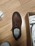 热风男鞋春季新款休闲皮鞋时尚百搭商务潮流一脚蹬爸爸皮鞋 02棕色 42 (260mm) (偏大半码) 实拍图