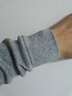 红豆居家秋冬棉毛衫男女秋衣秋裤全棉中老年保暖内衣 水貂灰 L170/95 实拍图