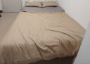 九洲鹿亲肤裸睡四件套 可水洗磨毛套件家纺1.5米 学生宿舍床被套 实拍图