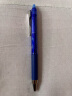 百乐（PILOT）按动可擦笔frixion可擦中性笔小学生可擦水性笔彩色学生考试办公用笔LFPK-25S4-L 蓝色单支 实拍图