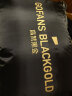 高梵黑金鹅绒服航海机能3.0八格2023年新款男女同款长款羽绒服 黑色 XL 晒单实拍图