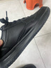 斯凯奇（Skechers）男士绑带商务休闲鞋透气耐磨210835 全黑色BBK 41.5  实拍图