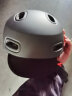 洛克兄弟（ROCKBROS）骑行头盔城市休闲男女通风透气自行车头盔骑行配件 新款通勤头盔-钛色 实拍图